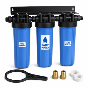 20 Inch 3-Stage Big Blue Water Filter Housing