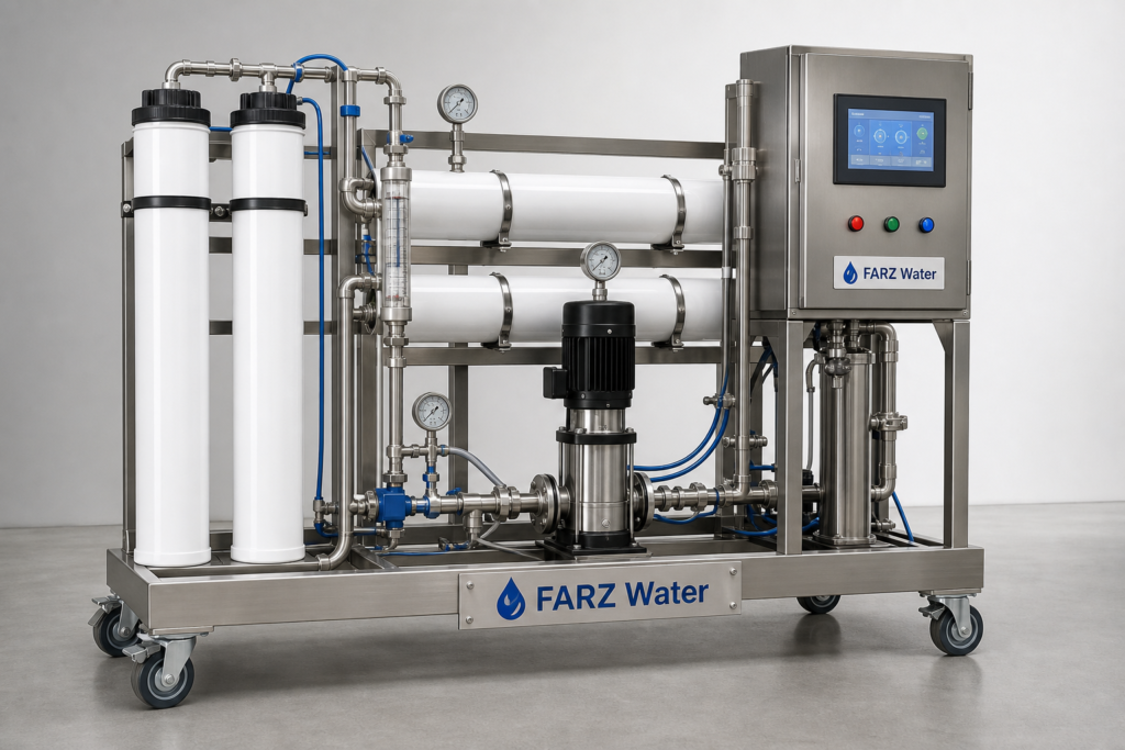 500LPH High-Efficiency Reverse Osmosis System