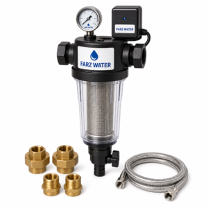 Self-Cleaning Prefilter for Whole House installed on a main water line in Muscat, Oman