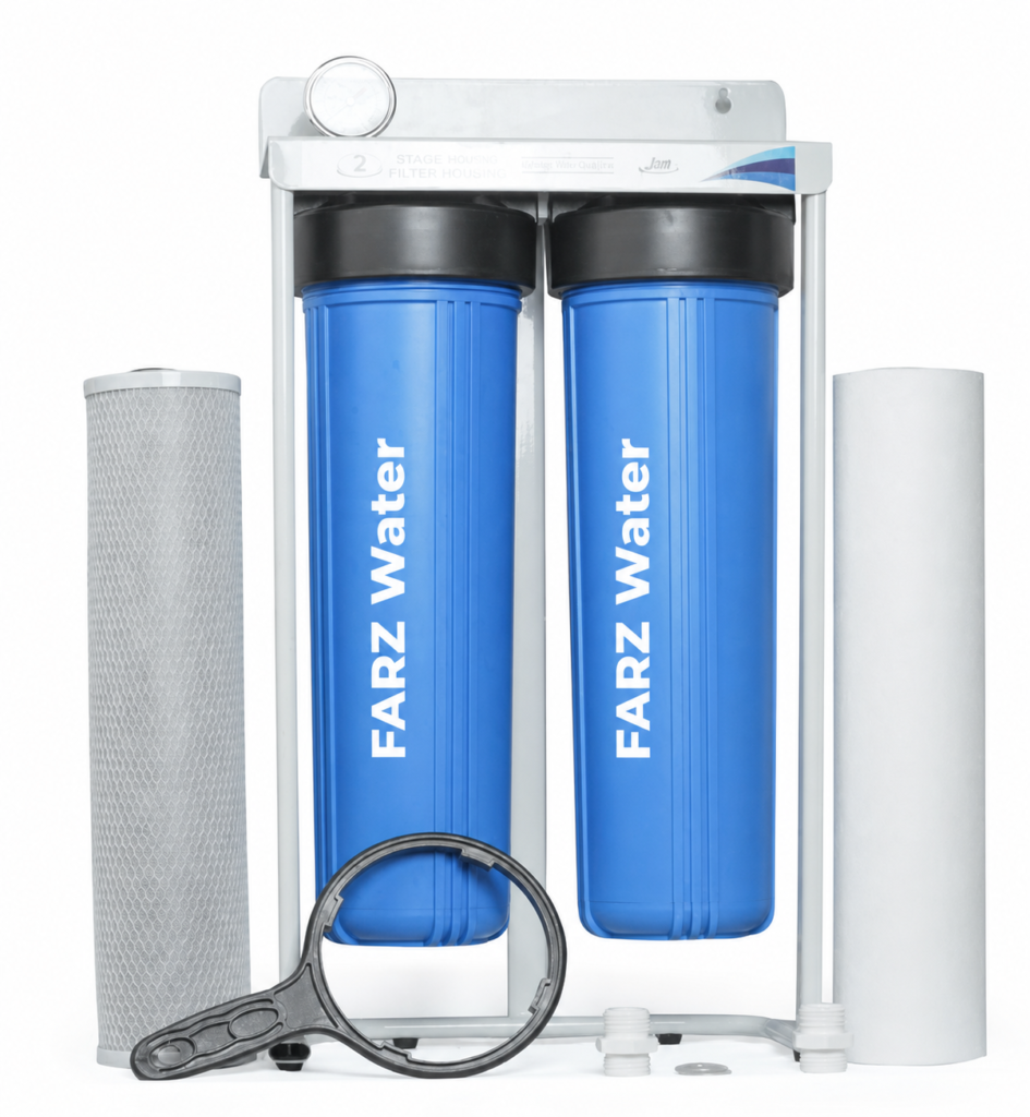 Whole House Jumbo Carbon Filter - 2-Stage FARZ Water System