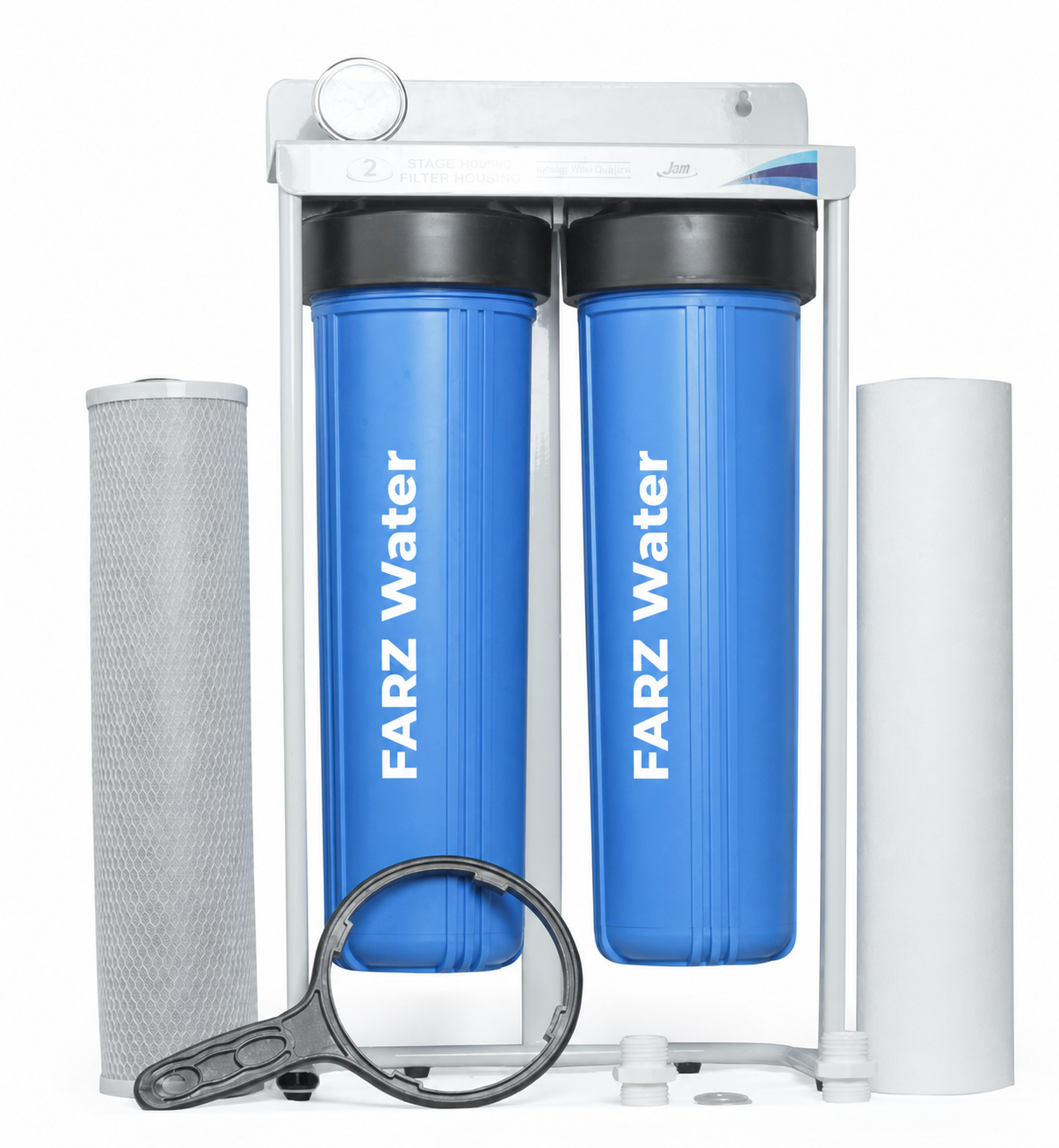 Whole House Jumbo Carbon Filter - 2-Stage FARZ Water System