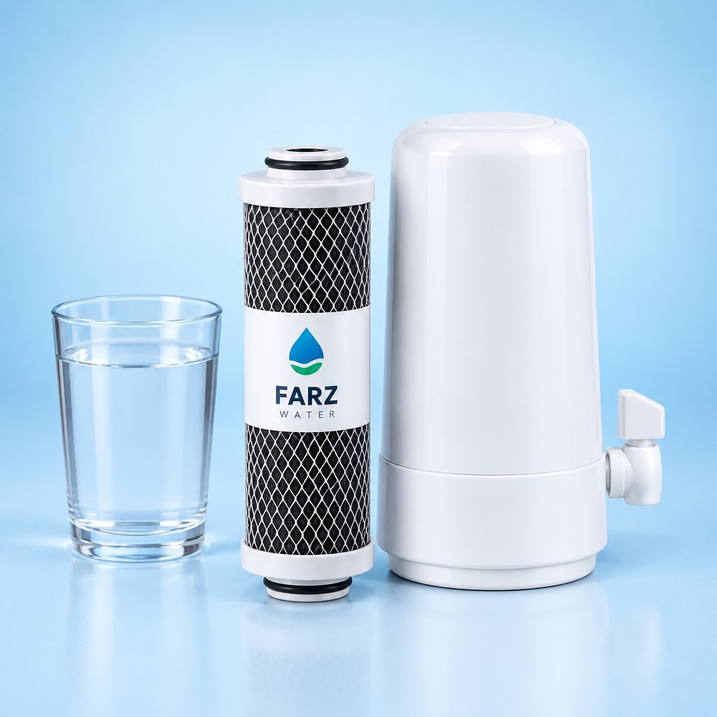 6 Inch Carbon Block Cartridge 5 micron for PFAS reduction – Farz Water Oman