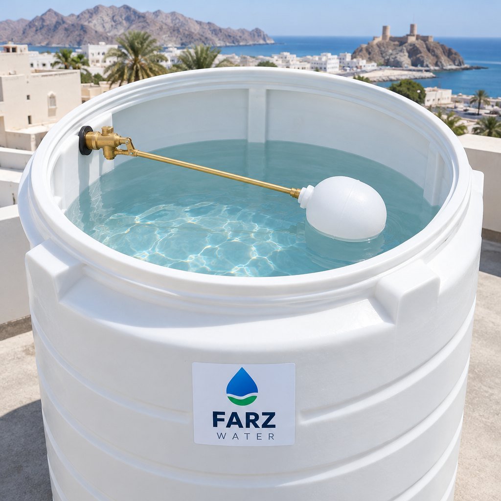 Float Valve for Storage Tank fitted inside a water tank – Farz Water Oman