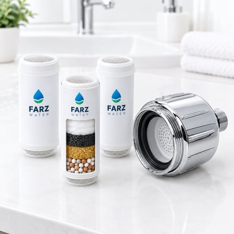 Inline Shower Filter Cartridge replacement refills – Farz Water Oman