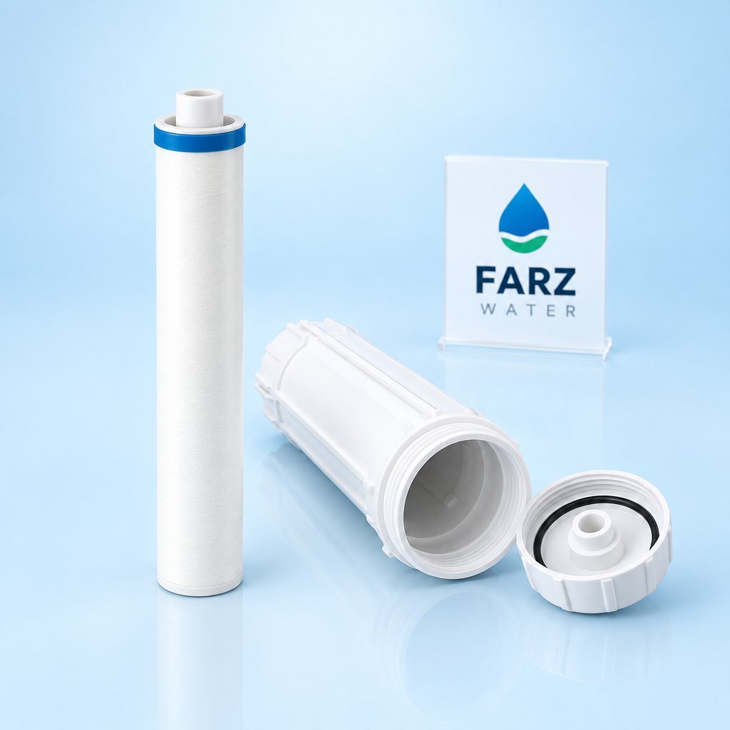 RO Membrane 50 GPD Dupont Filmtec 1812 element with membrane housing – Farz Water Oman